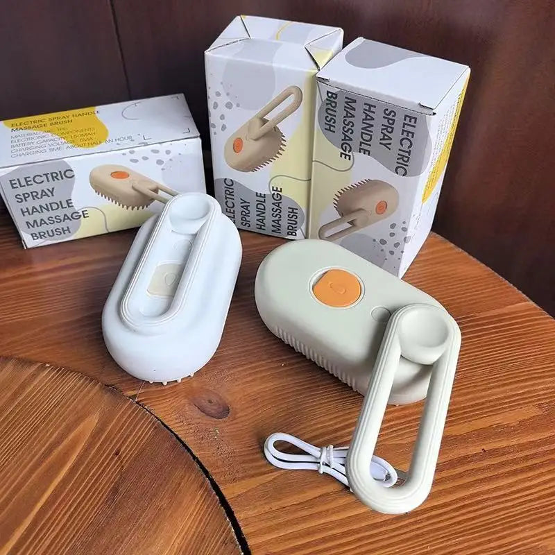 Escova de Vapor Pet Bloom™ - 3 em 1 para Gatos e Cães